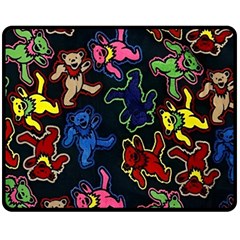 Dead Head Deadhead Grateful Dead Fleece Blanket (medium)