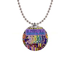 Grateful Dead 1  Button Necklace