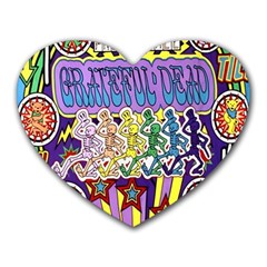 Grateful Dead Heart Mousepad