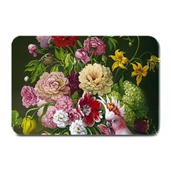 Parrot Painting Flower Art Plate Mats