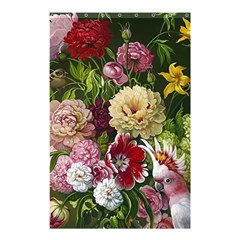 Parrot Painting Flower Art Shower Curtain 48  X 72  (small) 