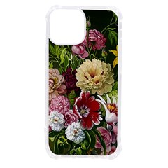 Parrot Painting Flower Art Iphone 13 Mini Tpu Uv Print Case