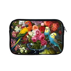 Flower And Parrot Art Flower Painting Apple Macbook Pro 13  Zipper Case