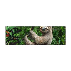 Sloth In Jungle Art Animal Fantasy Sticker Bumper (10 Pack)