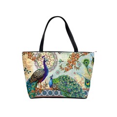 Royal Peacock Feather Art Fantasy Classic Shoulder Handbag