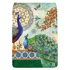 Royal Peacock Feather Art Fantasy Removable Flap Cover (s)