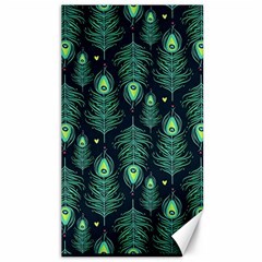 Peacock Pattern Canvas 40  x 72 