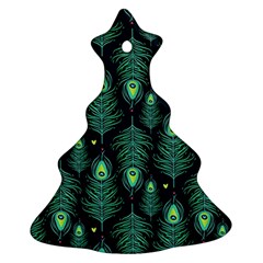 Peacock Pattern Ornament (Christmas Tree) 