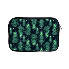 Peacock Pattern Apple Ipad Mini Zipper Cases by Cemarart