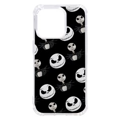 Jack Print, White, Before, Plain, Black, Simple, Christmas Iphone 14 Pro Tpu Uv Print Case by nateshop