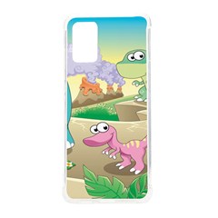 Kids Mural Cartoon Dinosaur Samsung Galaxy S20plus 6 7 Inch Tpu Uv Case by nateshop