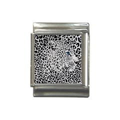 Leopard In Art, Animal, Graphic, Illusion Italian Charm (13mm) by nateshop