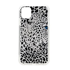 Leopard In Art, Animal, Graphic, Illusion Iphone 11 Tpu Uv Print Case by nateshop