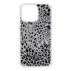 Leopard In Art, Animal, Graphic, Illusion Iphone 13 Pro Tpu Uv Print Case by nateshop