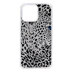 Leopard In Art, Animal, Graphic, Illusion Iphone 14 Pro Max Tpu Uv Print Case by nateshop