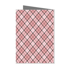 Pink Burberry, Abstract Mini Greeting Cards (pkg Of 8) by nateshop