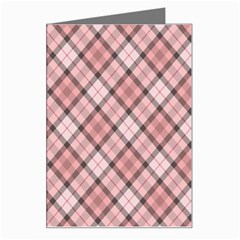 Pink Burberry, Abstract Greeting Card by nateshop