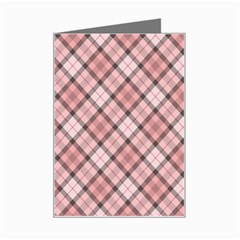 Pink Burberry, Abstract Mini Greeting Card by nateshop