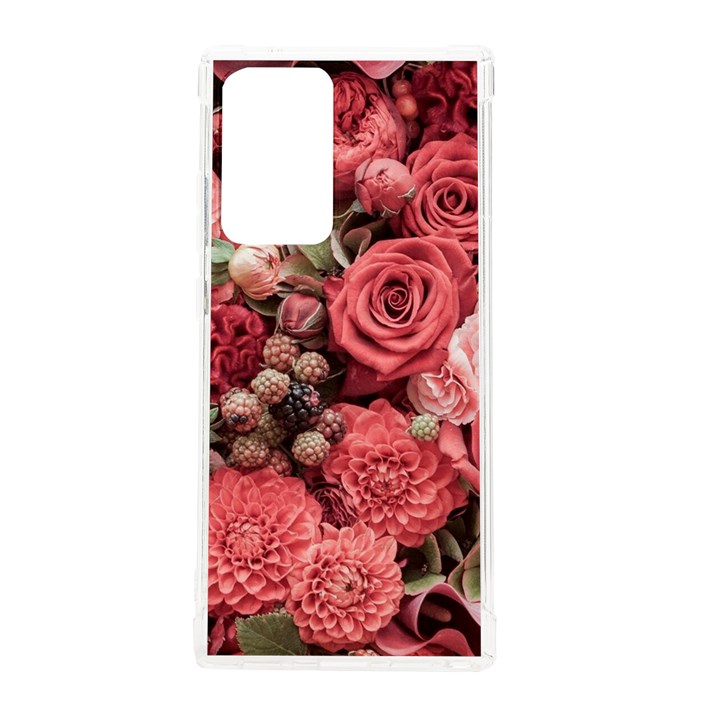 Pink Roses, Flowers, Love, Nature Samsung Galaxy Note 20 Ultra TPU UV Case