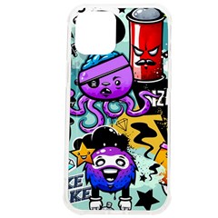 Cartoon Graffiti, Art, Black, Colorful Iphone 12 Pro Max Tpu Uv Print Case by nateshop