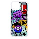 Cartoon Graffiti, Art, Black, Colorful iPhone 13 mini TPU UV Print Case Front