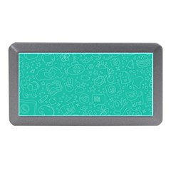 Background, Doodle, Pattern, Memory Card Reader (mini) by nateshop