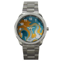 Cartoon, Elma, Corazones Sport Metal Watch by nateshop