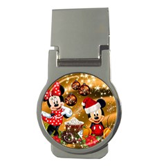 Cartoons, Disney, Merry Christmas, Minnie Money Clips (round)  by nateshop