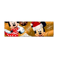 Cartoons, Disney, Merry Christmas, Minnie Sticker (bumper)