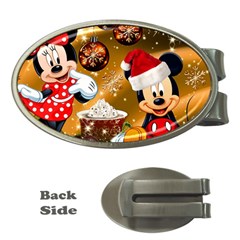 Cartoons, Disney, Merry Christmas, Minnie Money Clips (oval)  by nateshop