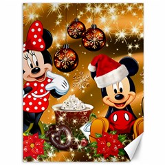 Cartoons, Disney, Merry Christmas, Minnie Canvas 36  X 48  by nateshop