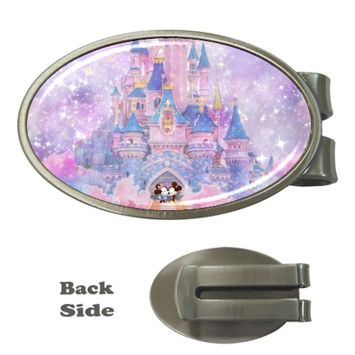 Disney Castle, Mickey And Minnie Money Clips (Oval) 