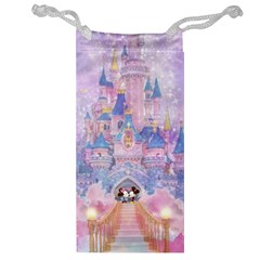 Disney Castle, Mickey And Minnie Jewelry Bag by nateshop