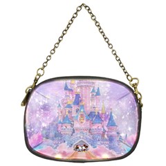 Disney Castle, Mickey And Minnie Chain Purse (one Side) by nateshop