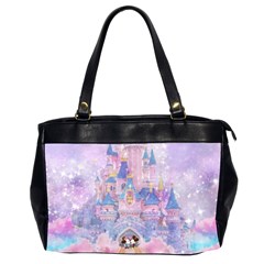 Disney Castle, Mickey And Minnie Oversize Office Handbag (2 Sides)