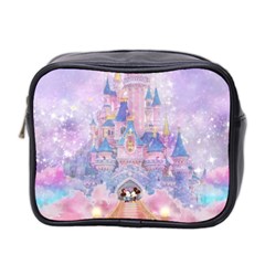 Disney Castle, Mickey And Minnie Mini Toiletries Bag (two Sides) by nateshop