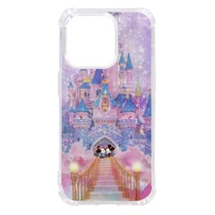 Disney Castle, Mickey And Minnie Iphone 14 Pro Tpu Uv Print Case by nateshop