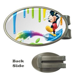 Mickey Mouse, Apple Iphone, Disney, Logo Money Clips (oval)  by nateshop
