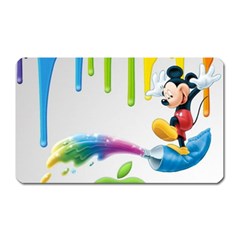 Mickey Mouse, Apple Iphone, Disney, Logo Magnet (rectangular) by nateshop