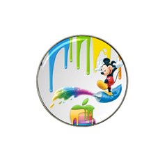 Mickey Mouse, Apple Iphone, Disney, Logo Hat Clip Ball Marker (10 Pack) by nateshop