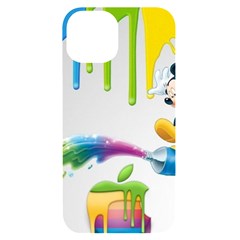 Mickey Mouse, Apple Iphone, Disney, Logo Iphone 14 Black Uv Print Case by nateshop