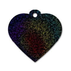 Minimal Glory Dog Tag Heart (two Sides) by nateshop