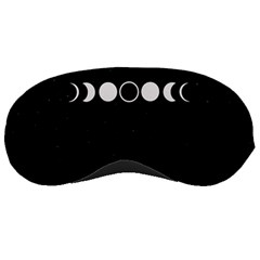 Moon Phases, Eclipse, Black Sleep Mask by nateshop