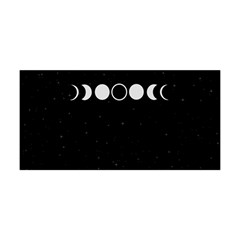 Moon Phases, Eclipse, Black Yoga Headband