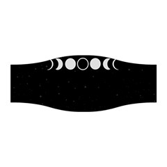 Moon Phases, Eclipse, Black Stretchable Headband by nateshop