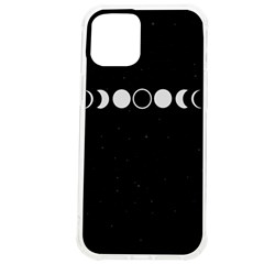 Moon Phases, Eclipse, Black Iphone 12 Pro Max Tpu Uv Print Case by nateshop