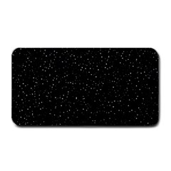 Simple Starry Sky, Alone, Black, Dark, Nature Medium Bar Mat by nateshop