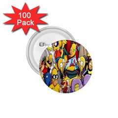 The Simpsons, Cartoon, Crazy, Dope 1 75  Buttons (100 Pack)  by nateshop