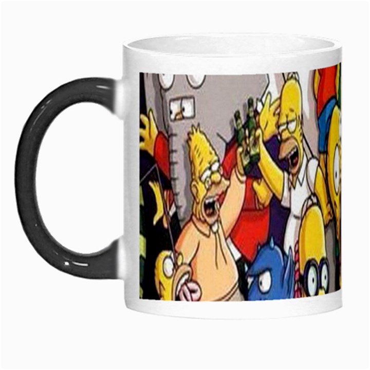 The Simpsons, Cartoon, Crazy, Dope Morph Mug