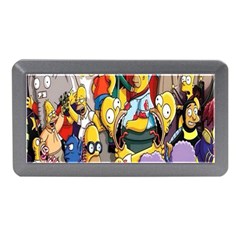 The Simpsons, Cartoon, Crazy, Dope Memory Card Reader (mini) by nateshop